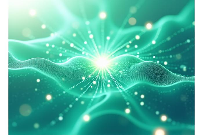 Illustrazione che mostra un processo di apprendimento dell'AI con feedback loop e adattamento dinamico, simbolizzando l'evoluzione dei consigli di coaching.